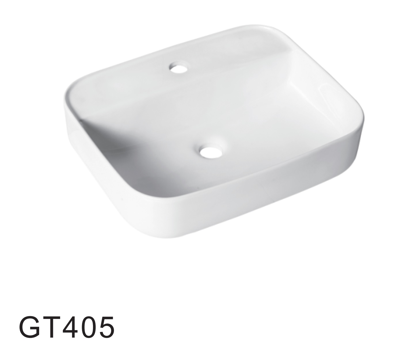 CHẬU LAVABO SỨ GAPPO GT405 - NHẬP KHẨU NGA CHÍNH HÃNG - VÒI THẤP LẮP TRÊN CHẬU