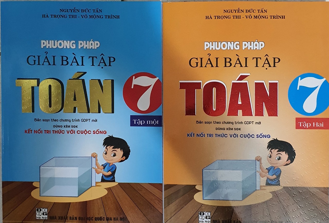 Sách - Combo Phương Pháp Giải Bài Tập Toán 7 Tập 1+ Tập 2