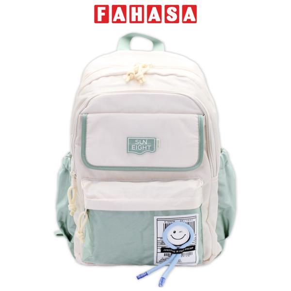 Ba Lô Học Sinh - Sun Eight 8471 - Màu Xanh Lá