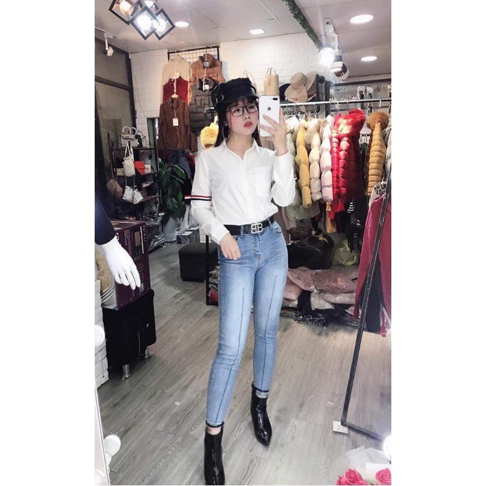 Áo sơ mi quốc dân cho nữ