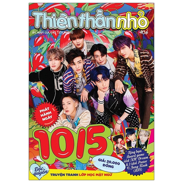 Thiên Thần Nhỏ - Số 406 - Tặng Kèm Poster Khổ Lớn BTS Và Board Game NCT