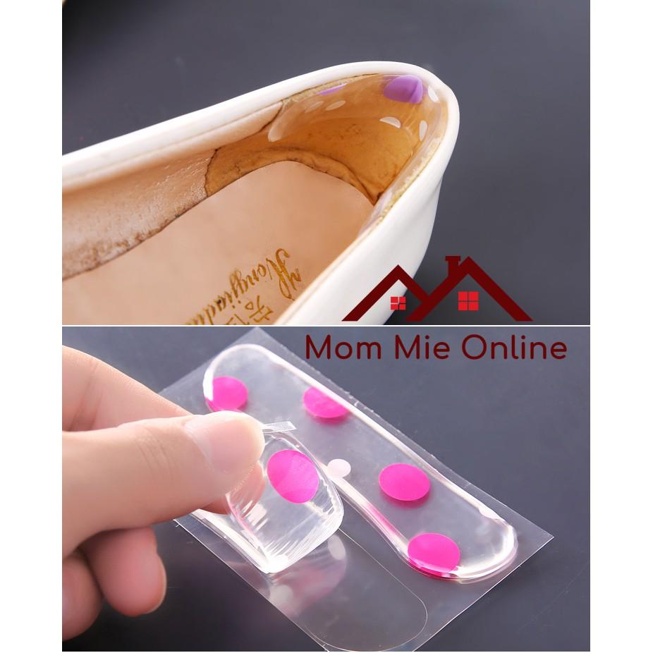 Miếng lót giày tránh rớt gót silicone [1 đôi giày] - M112