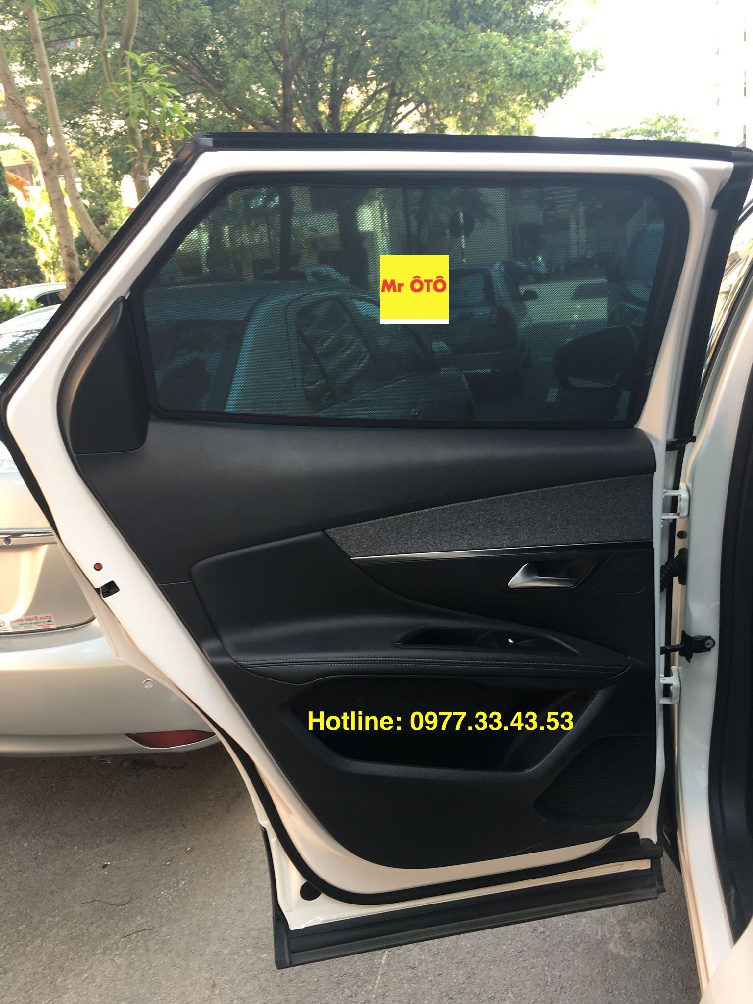 Rèm Che Nắng Xe Peugeot 3008 AN Hàng Loại 1. Cam Kết Vải Dày Dặn, Chuẩn Khít Theo Xe
