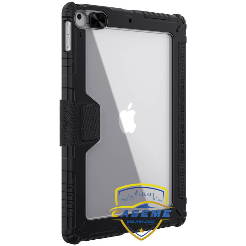 Hình ảnh Bao da dành cho iPad Gen 9 10.2 inch 2021 có nắp bảo vệ camera Nillkin Bumper Leather - Hàng chính hãng