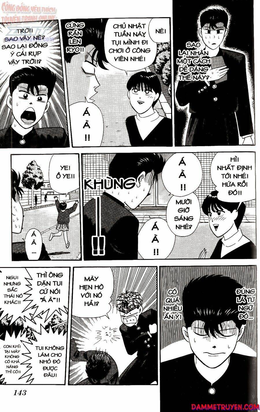 kyou kara ore wa - cặp bài trùng chapter 265 14