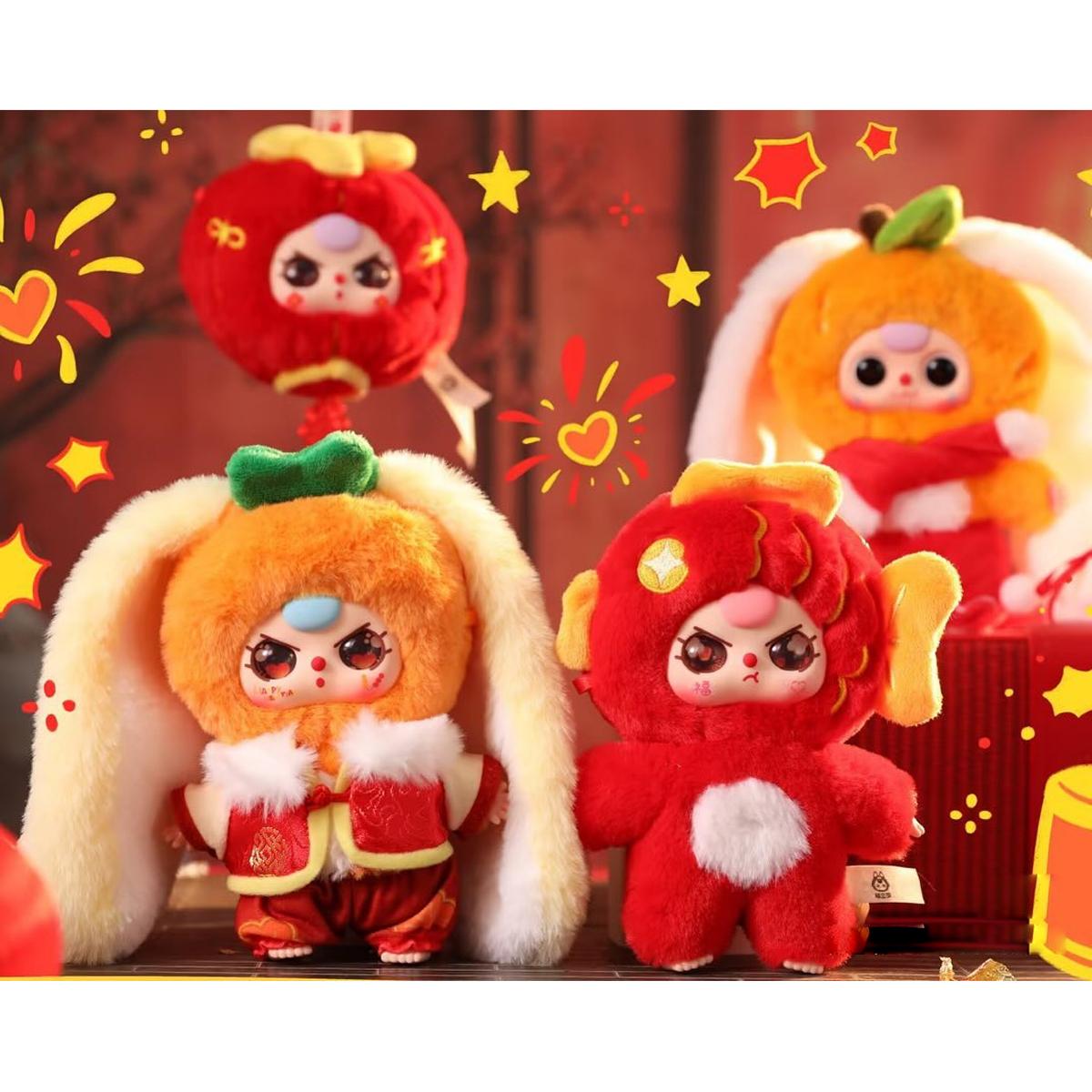 BabyThree Thú Bông Tết Ất Tỵ 2025 New Year A55 (Blindbox chính hãng)