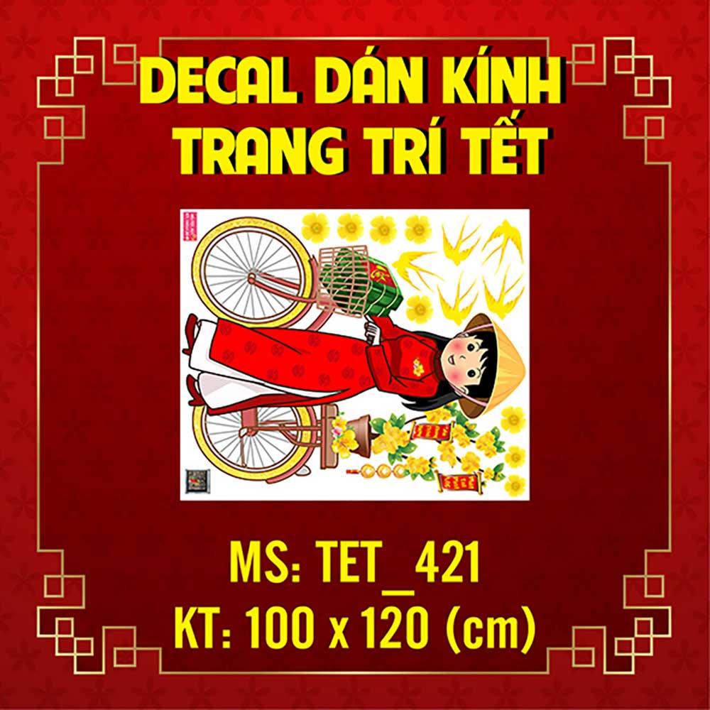 DECAL TRANG TRÍ TẾT 2023 COMBO SỐ 100