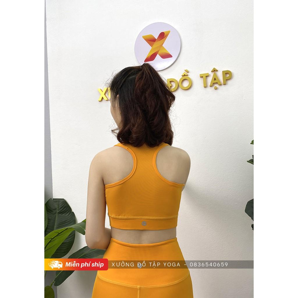 Hàng thiết kế độc lạ - Cam kết ảnh thật 100% - SET TẬP Yoga, Gym, Aerobic - Set tập gym Lửng lưng ba lỗ