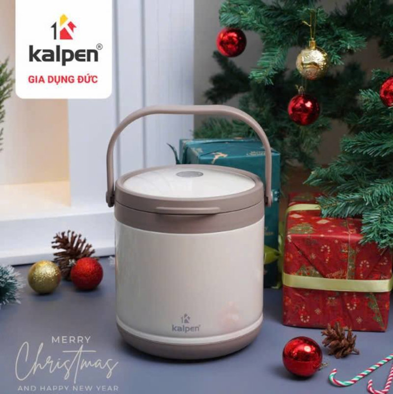 Nồi ủ nhiệt chân không 5L Kalpen E12 chuẩn hàng Đức, bảo hành 2 năm - Hàng chính hãng