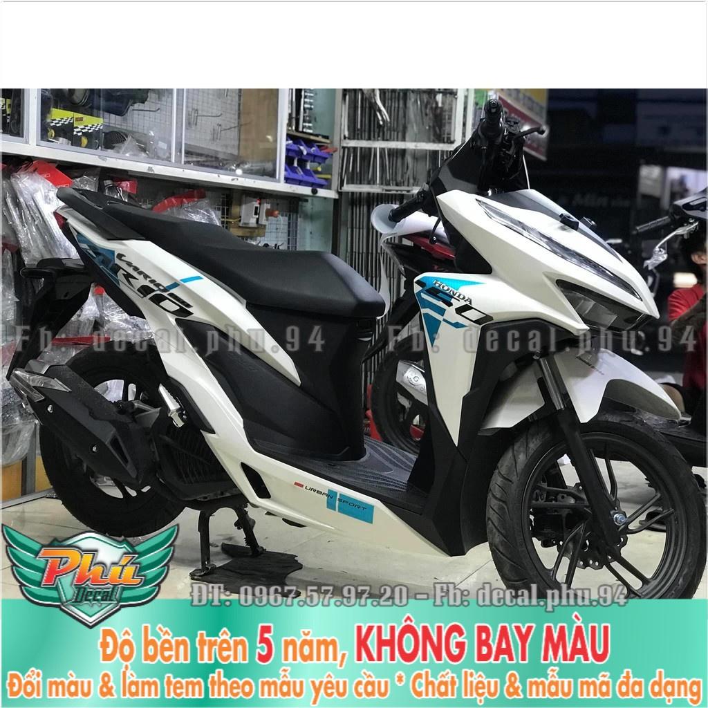 Tem rời Vario Xanh Trắng