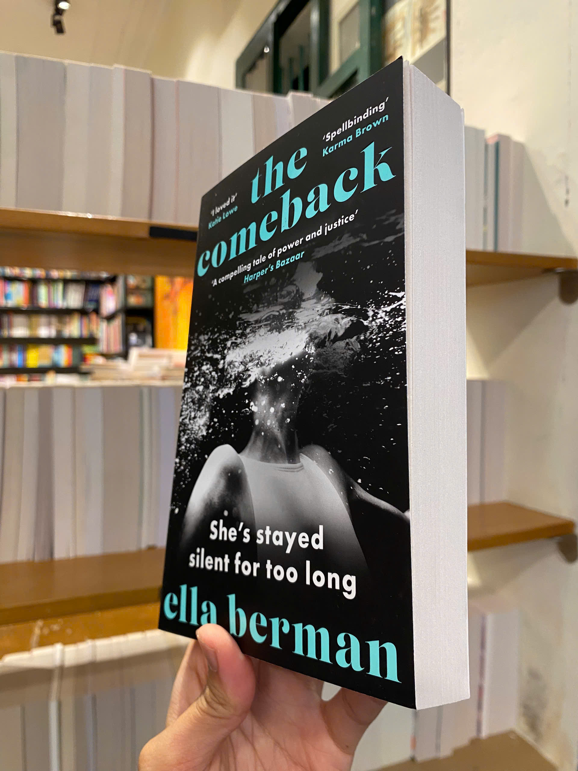 Sách - The Comeback by Ella Berman | English Contemporary Thriller - Sách ngoại văn