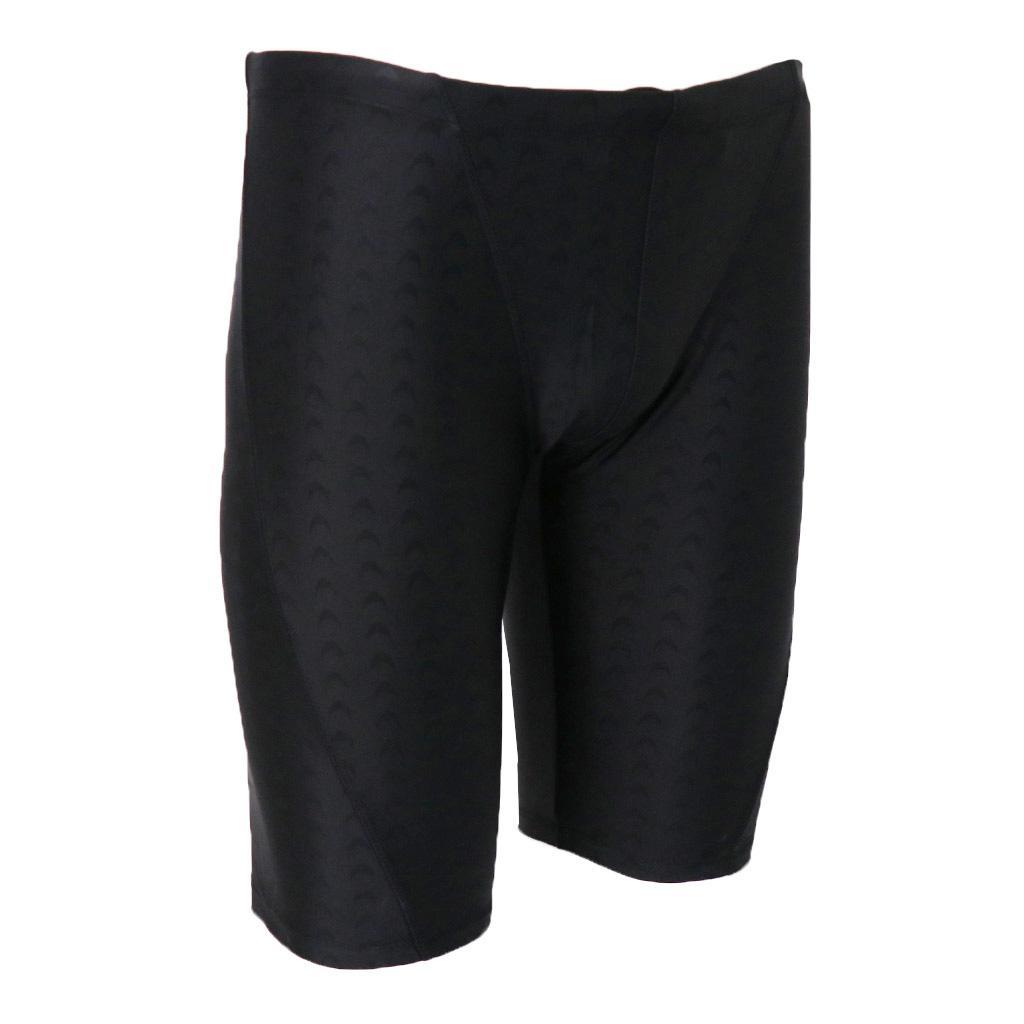 Elastic & Breathable Mens Swim Trunks Boxer Shorts Pants Swimming Swimwear