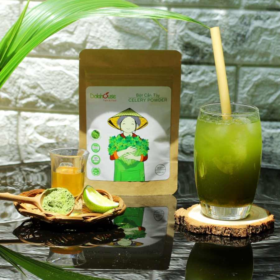 Lon Bột cần tây nguyên chất Dalahouse 150g