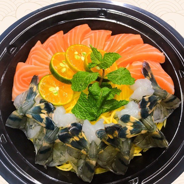 Cá Hồi & Tôm Sốt Wasabi