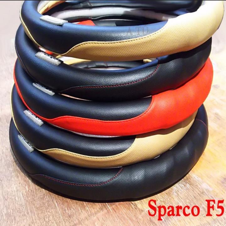 Bọc Vô Lăng Tay Lái Xe Hơi, Ô Tô Cao Cấp Thương Hiệu SPARCO - F5