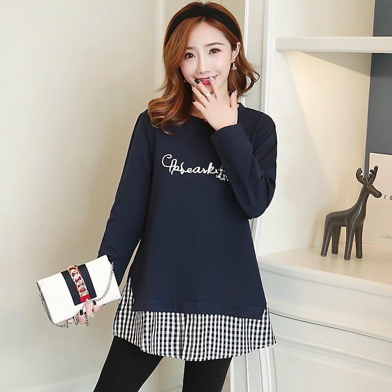 Áo bầu dài tay mùa thu đông