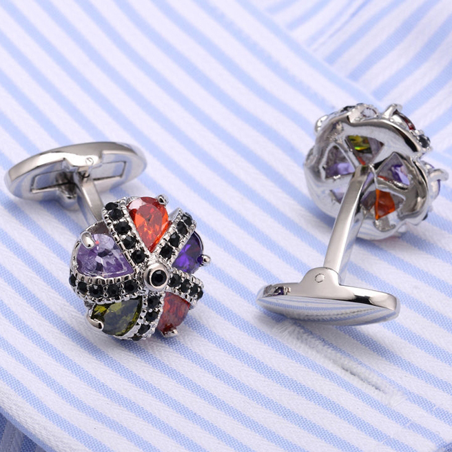 Bộ Khuy Măng Sét - Cufflink Hàng Cao Cấp QT1383