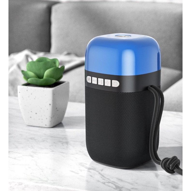 Loa bluetooth không dây ngoài trời BS-38D mới Đèn Led nhiều màu sắc