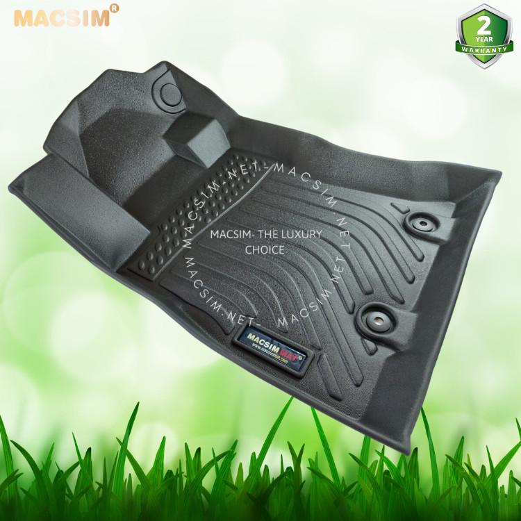 Thảm lót sàn xe ô tô Subaru Forester 2019+  Nhãn hiệu Macsim chất liệu nhựa TPE màu đen hàng loại 2