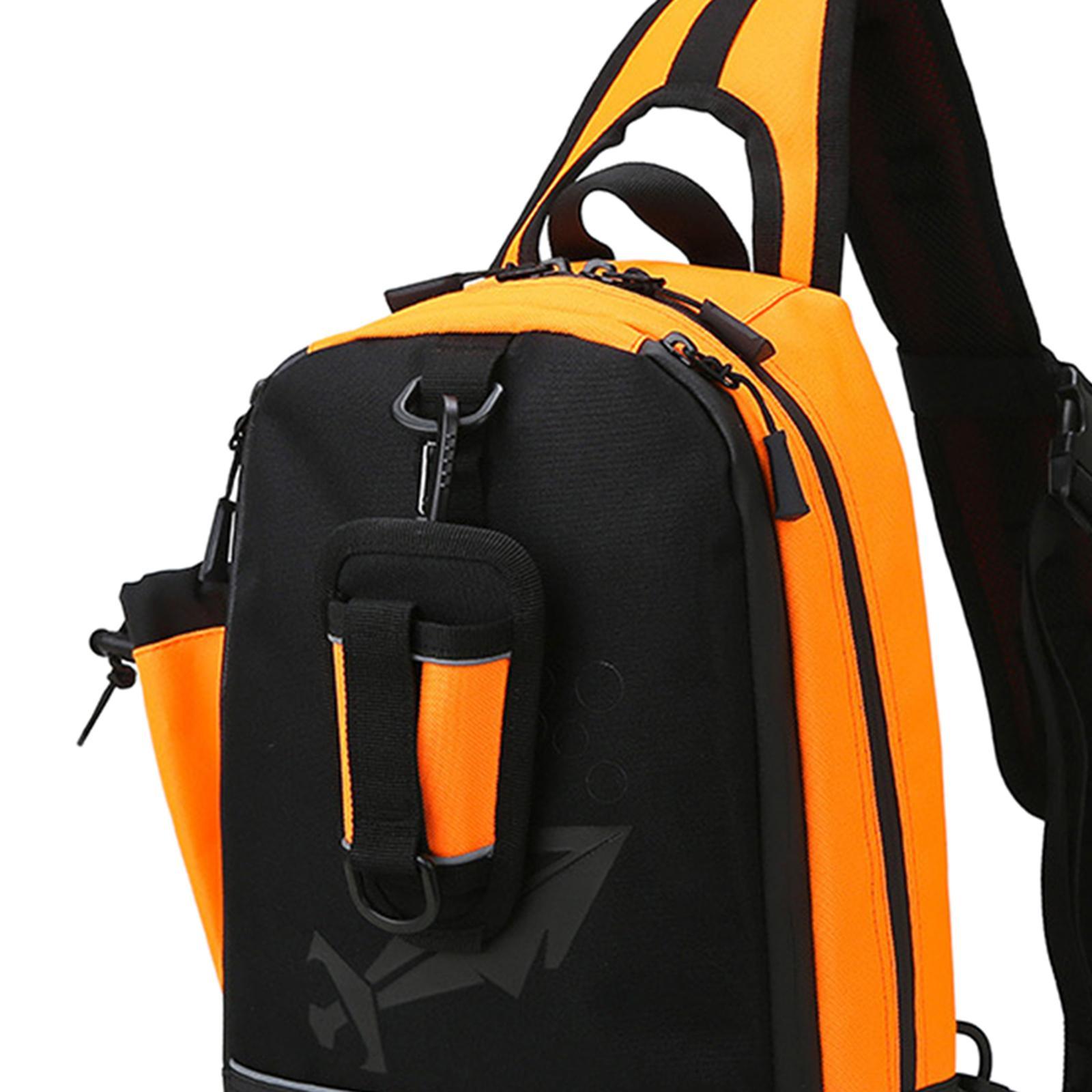 Oxford Cloth Chest Bag Men's Crossbody Sling Messenger Shoulder Pack for Outdoor Sports, Hiking, Camping Daypack Day Pack Pouch