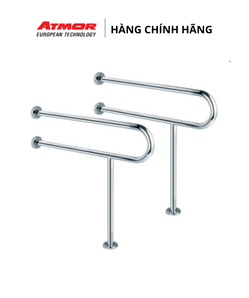 Tay Vịn Nhà Tắm An Toàn Inox Cao Cấp ATMOR BNH-102