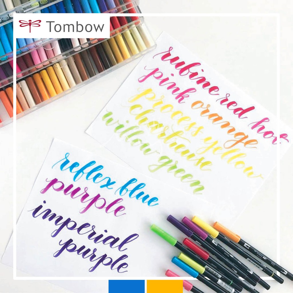 Set 10 bút Tombow ABT Dual Brush