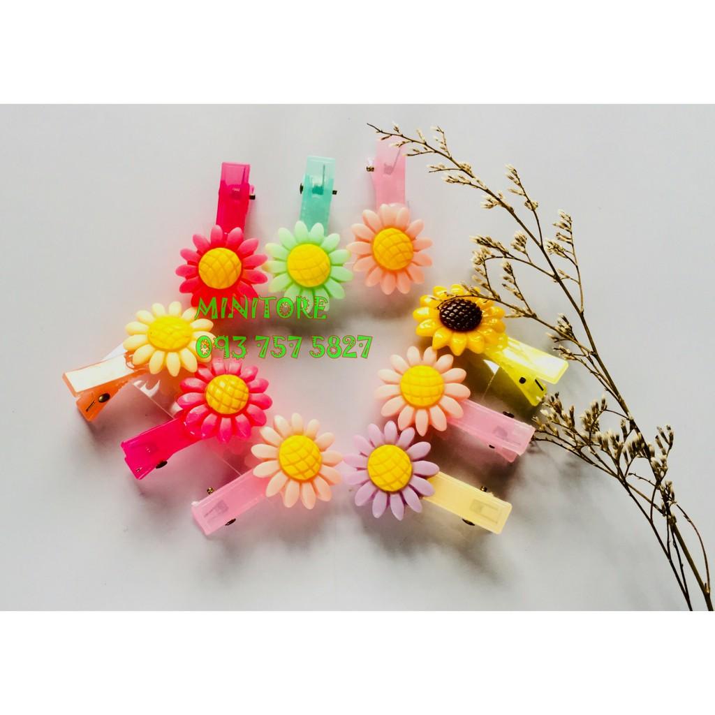 Set 3 cái kẹp tóc hoa cúc siêu xinh dễ thương