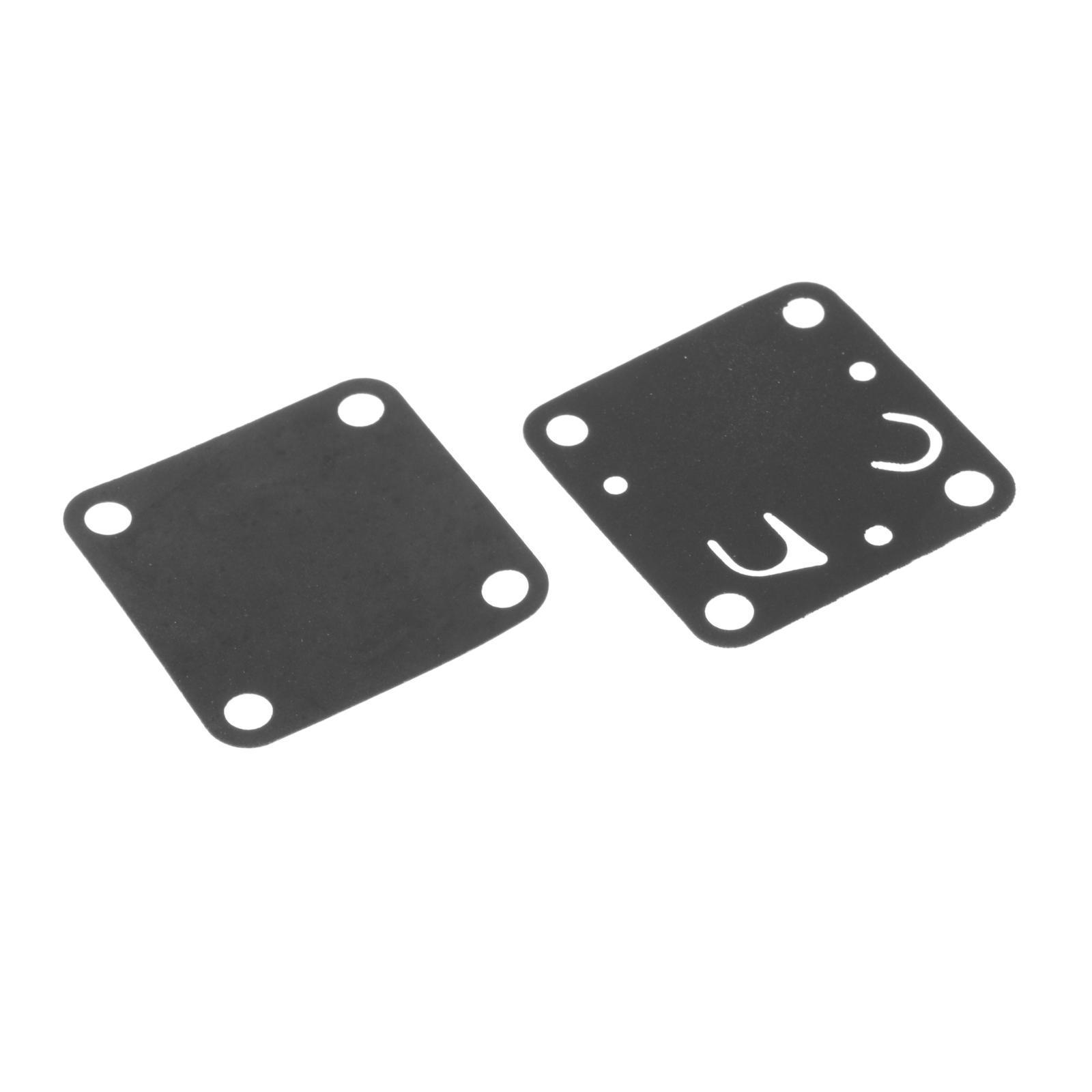 2 Pieces Fuel Pump Diaphragm Kit 6E0-24471-00 6E0-24411-00 for Yamaha 4 5HP Outboard