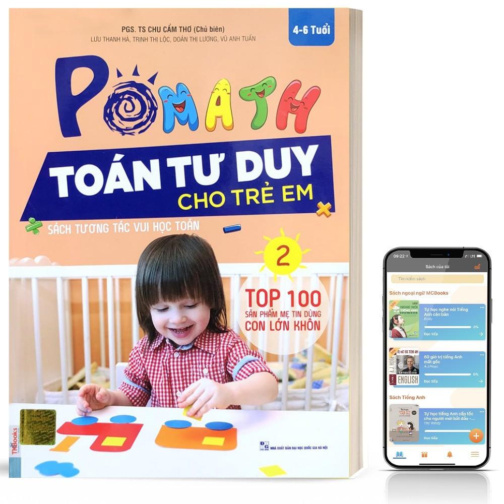 Sách - POMath -Toán tư duy cho trẻ em tập 2 - MCBooks