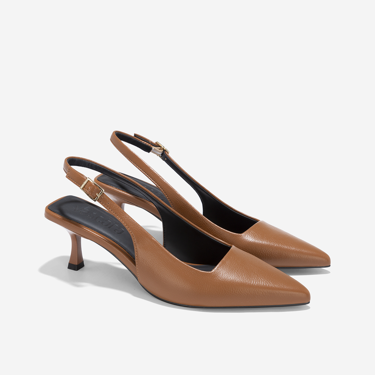 Giày spool heel slingback mũi nhọn - BMN 0652
