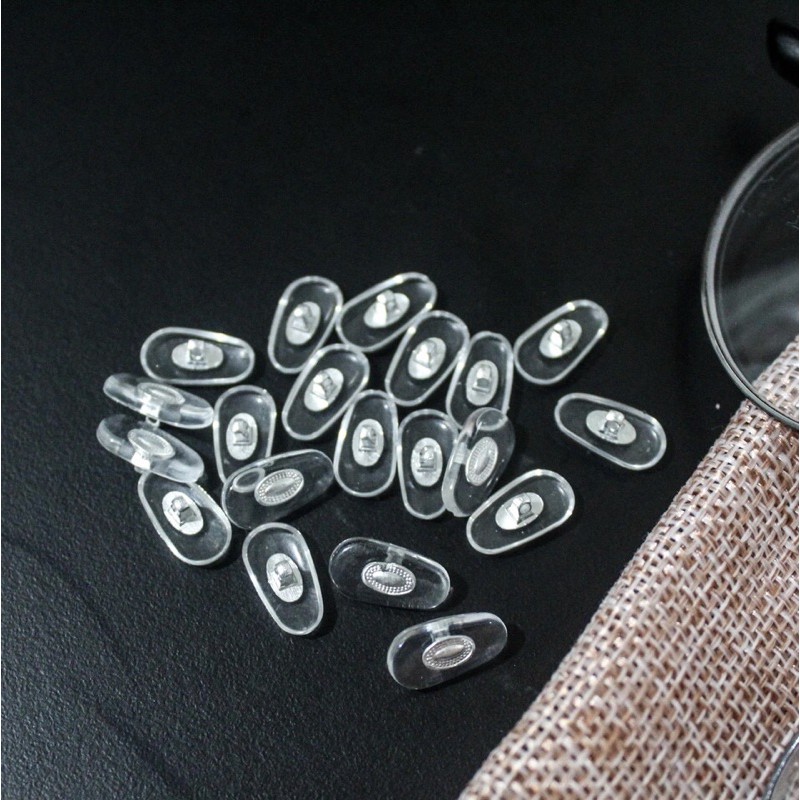 Combo 5 cặp Ve kính đệm mũi Silicon chống trượt rơi kính