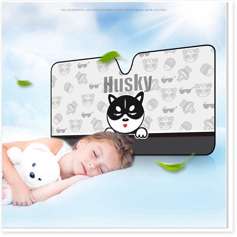 Tấm chống nóng 5 lớp cửa sau ô tô hình Husky