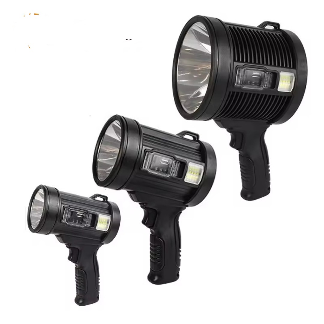 Đèn pin cầm tay tìm kiếm cứu nạn Terino WP-470 (chống nước, sạc điện và sạc năng lượng mặt trời) - Hàng chính hãng