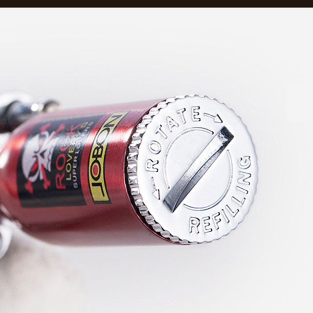 Vỏ Hột Quẹt Bật Lửa xăng đá Kiêm Móc khóa Jobon ZB-628 hình chai Đẹp Độc Lạ - Dùng Xăng Bấc Đá Cao Cấp