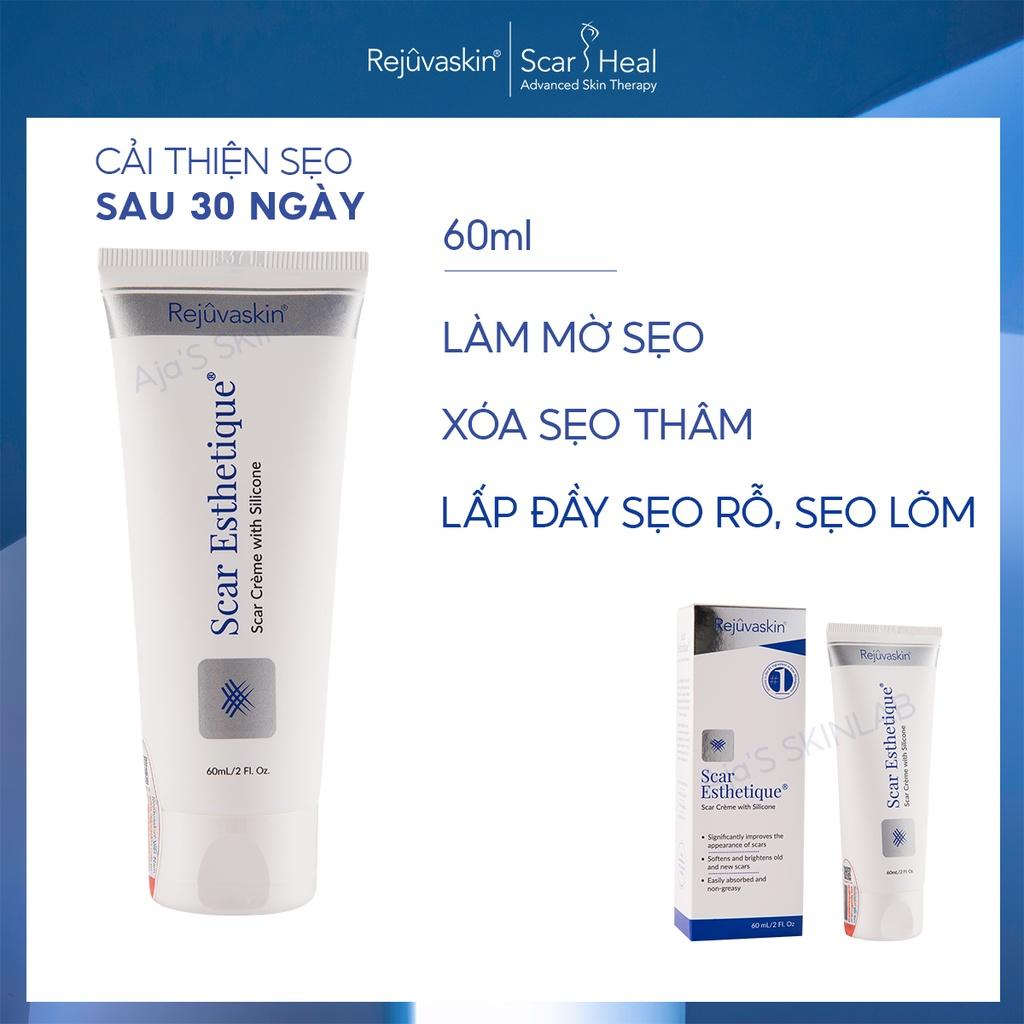 Kem làm mờ sẹo thâm, lấp đầy đầy và phục hồi da Scar Esthetique REJUVASKIN 60ml - AJA'S SKINLAB