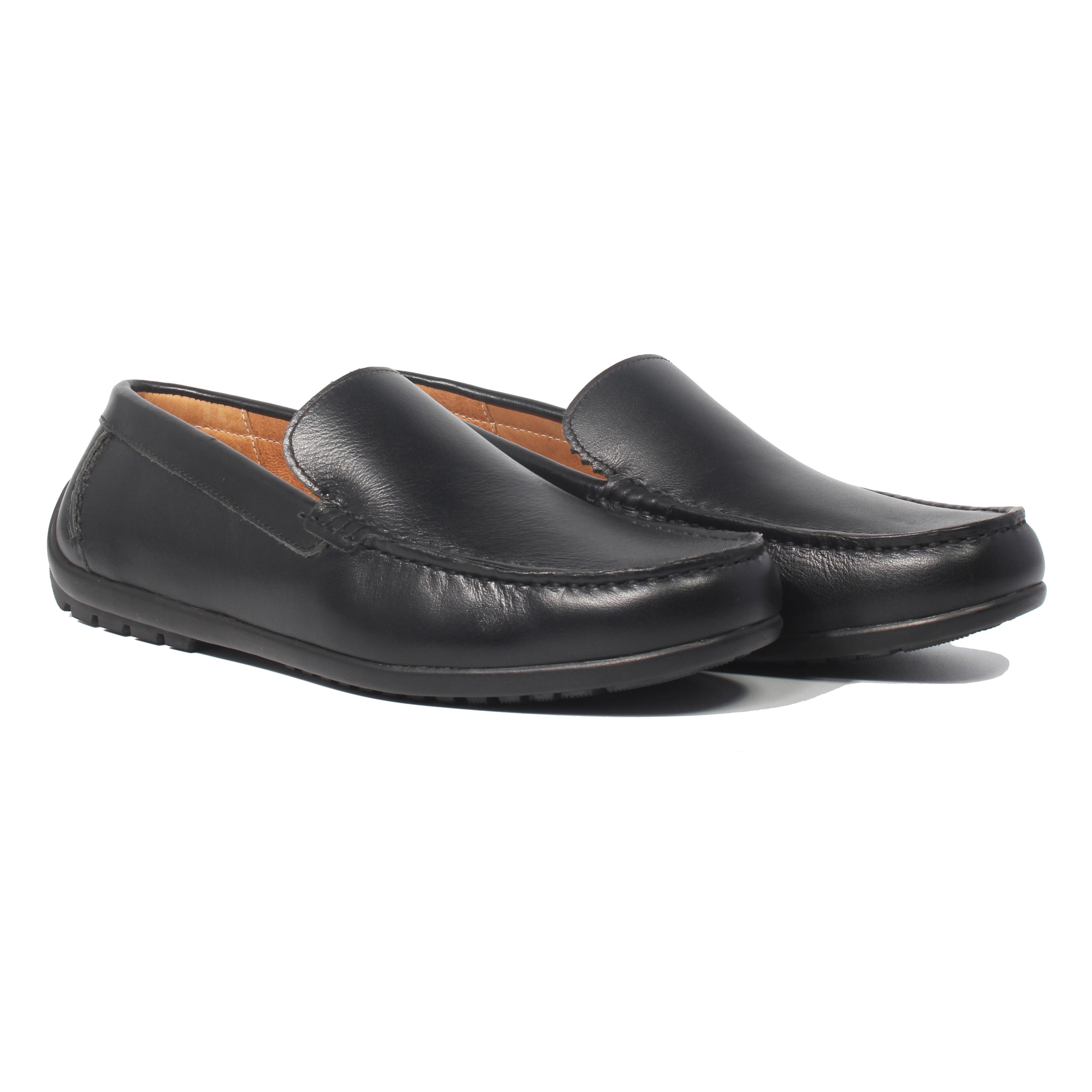 Giày Lười Nam Banuli Casual Slip-On Shoes Nappa Cow Leather K2DL1 (Da Bò Nappa Mềm Dẻo, Đế Siêu Nhẹ, Chống Trượt, Bảo Hành Trọn Đời)