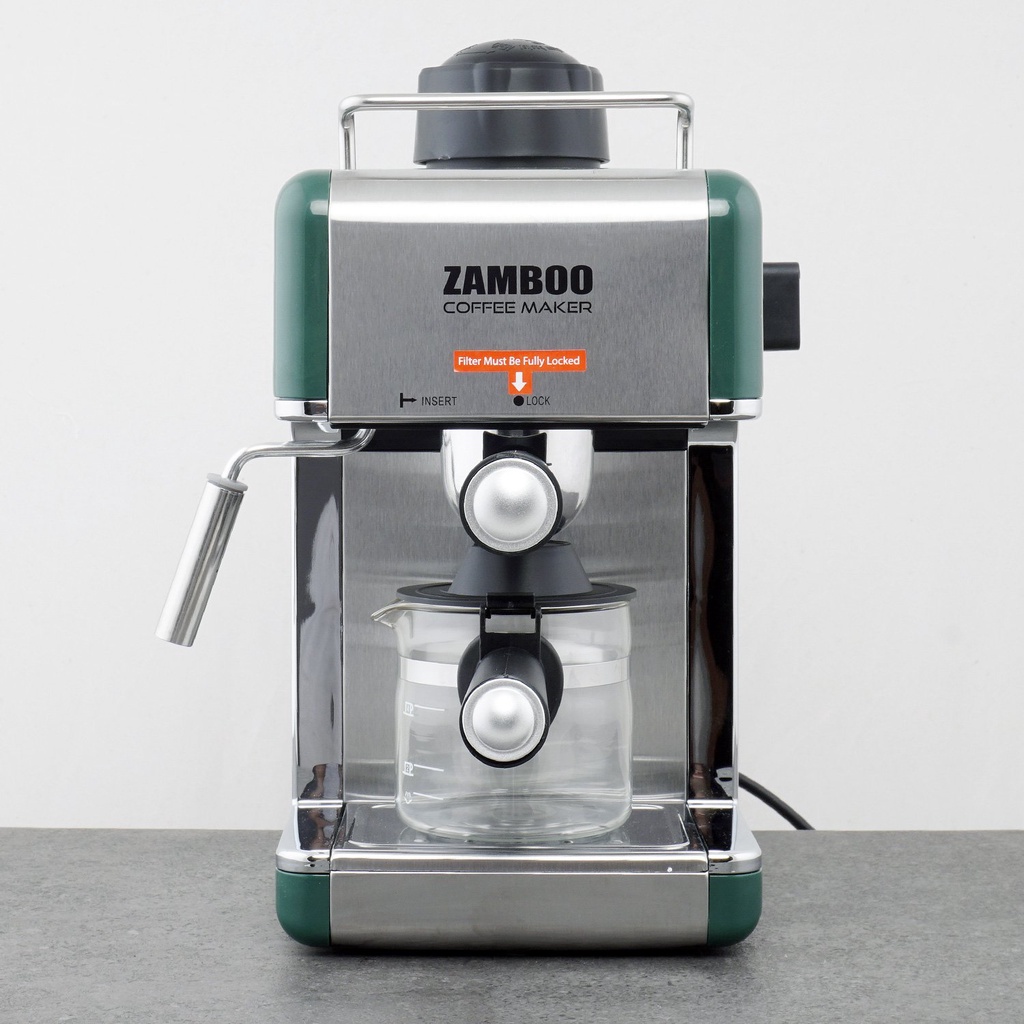 Máy Pha Cà Phê Espresso Zamboo ZB-68CF (3.5Bar) Hàng Chính Hãng