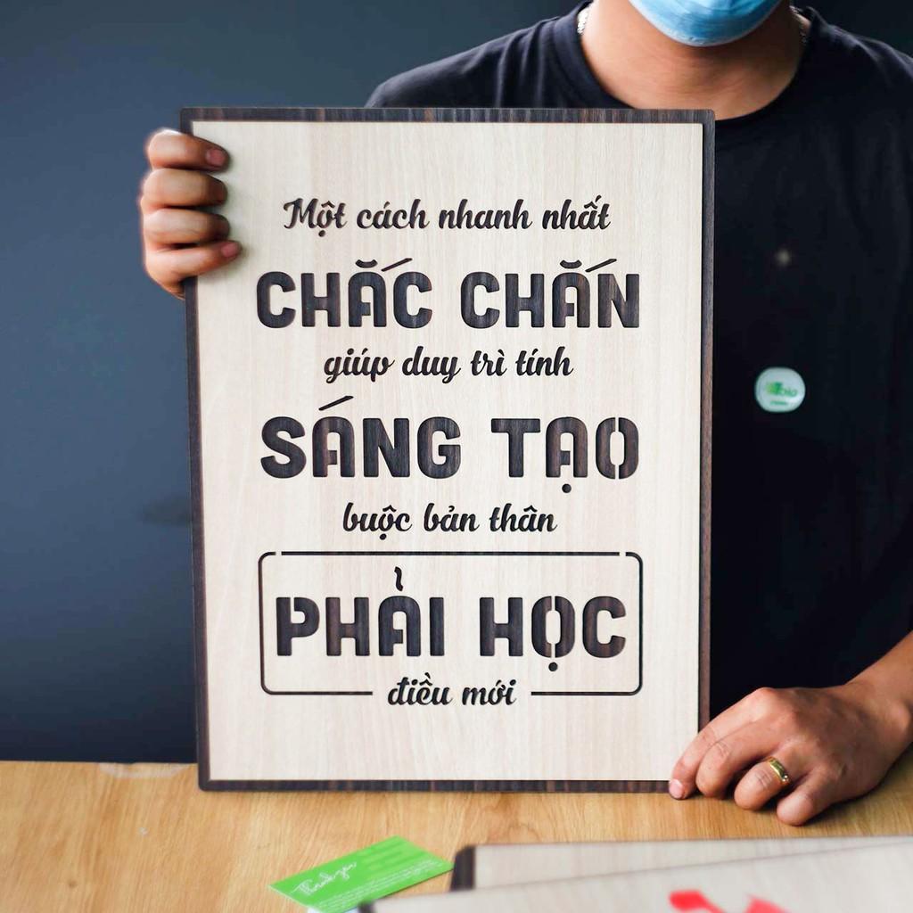 Tranh dộng lực TBIG113: Một cách nhanh nhất chắc chắn giúp duy trì tính sáng tạo là buộc bản thân phải học điều mới