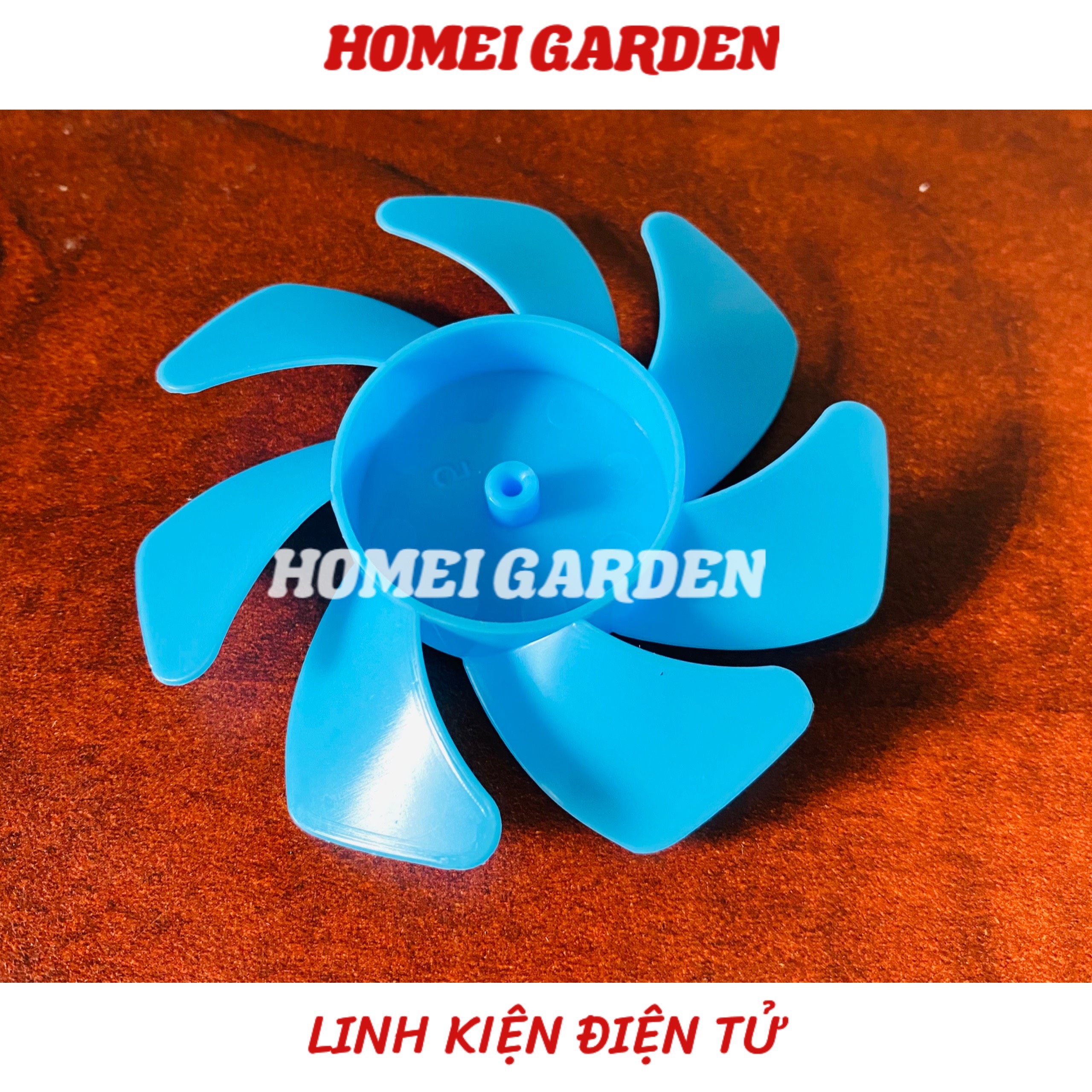 Cánh quạt mini 7 cánh đường kính 67mm trục 2mm hàng xịn - HM0128