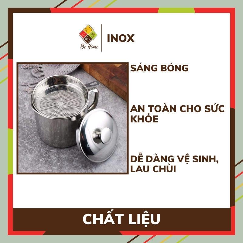 Bình Lọc Dầu Ăn Có Lưới lọc Cặn, An Toàn, Tiết Kiệm Dầu