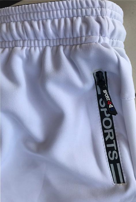 Combo 2 Quần shorts thể thao nam màu trắng và đen dạng sọt sport đùi chất thun lạnh 4 chiều dokafashion dùng tập gym hoặc mặc nhà  DUI-KT-EZ201 - tặng 1 quần lót nam