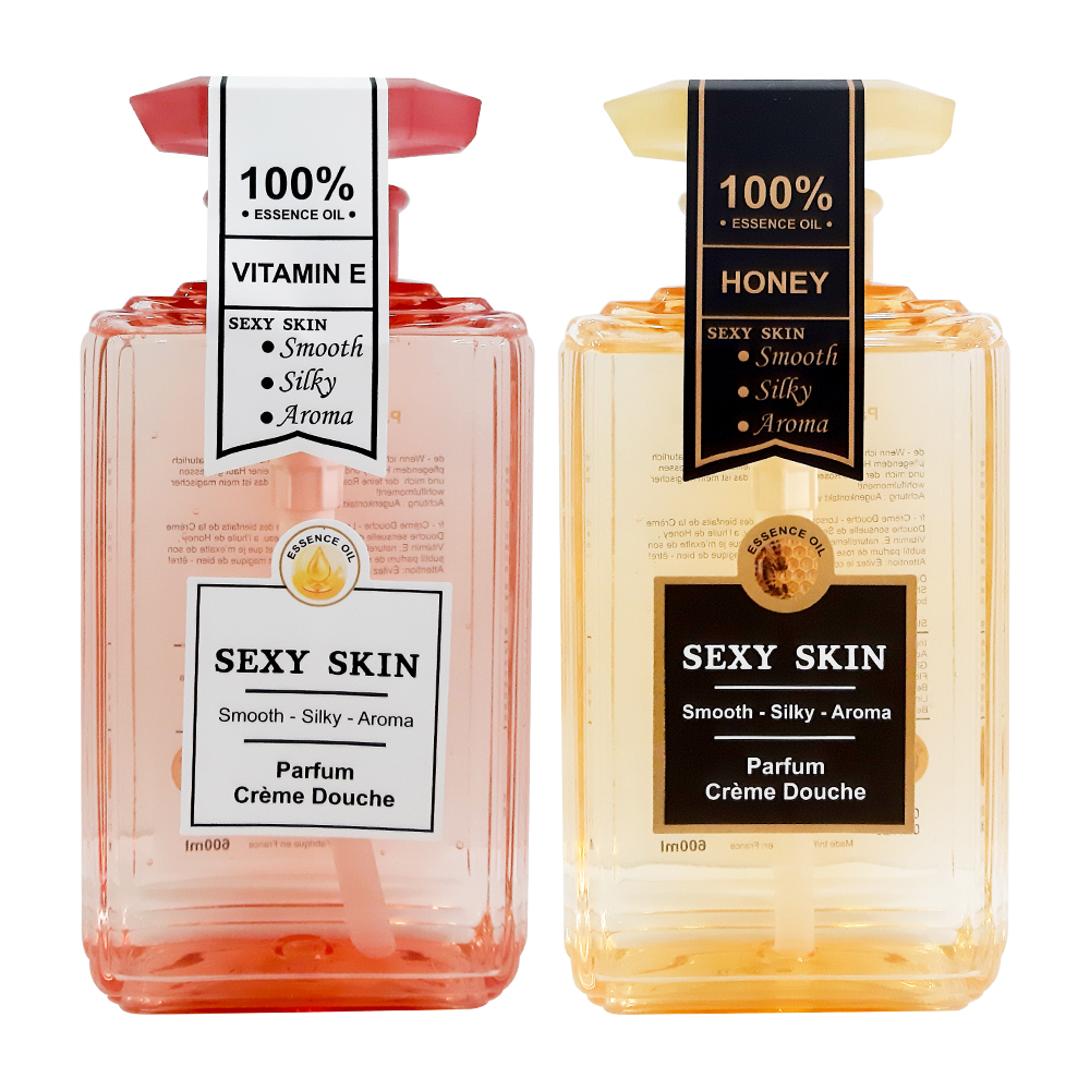 Sữa Tắm Nước Hoa SEXY SKIN Hương Thơm Quyến Rũ 600ml PHÁP