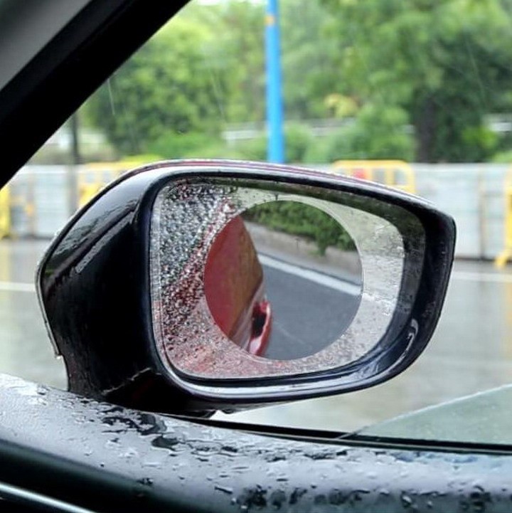 Miếng dán kính chiếu hậu ô tô chống lóa, chống chói, chống nước mưa