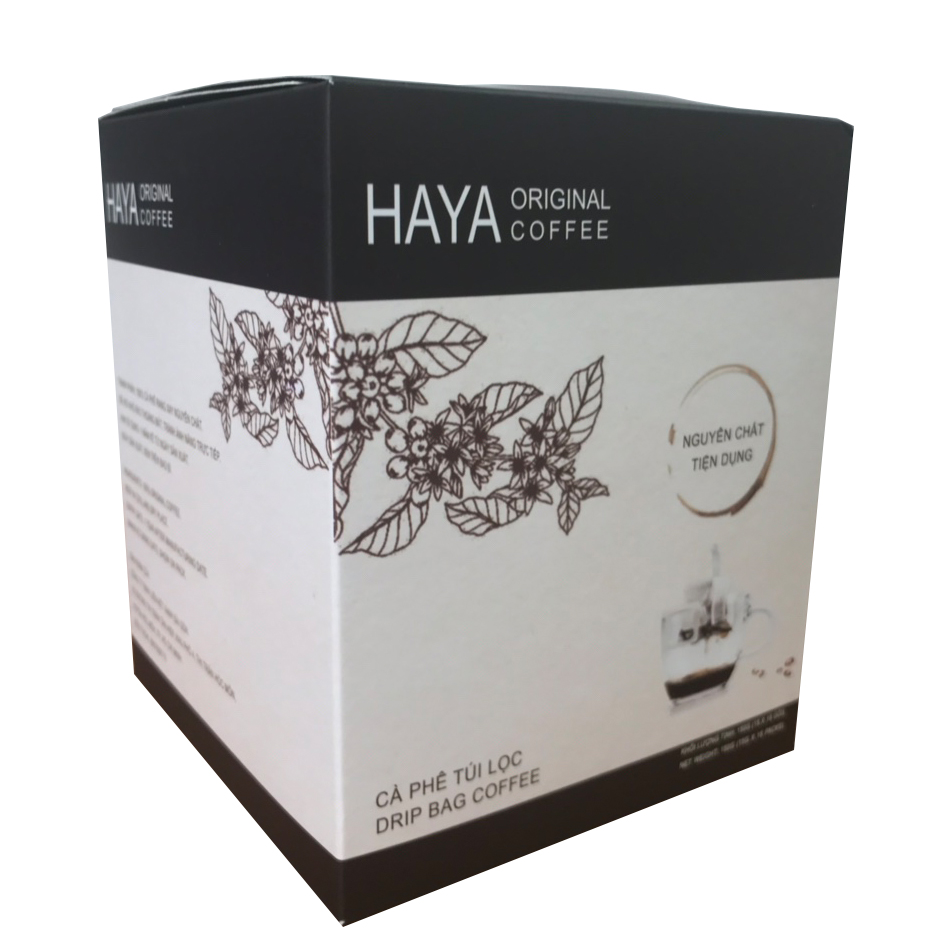 Cà phê phin giấy HAYA (HAYA drip bag coffee)