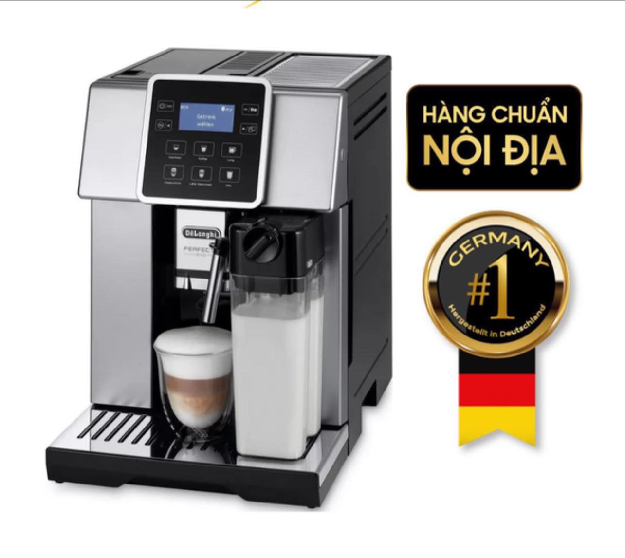 Máy pha cà phê DeLonghi ESAM 428.80.SB PERFECTA EVO hàng chính hãng