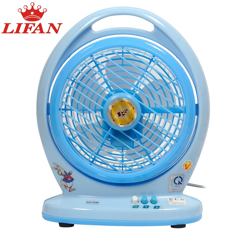 Quạt hộp 6 cánh 36W Lifan HO-238 - Giao màu ngẫu nhiên - Hàng chính hãng