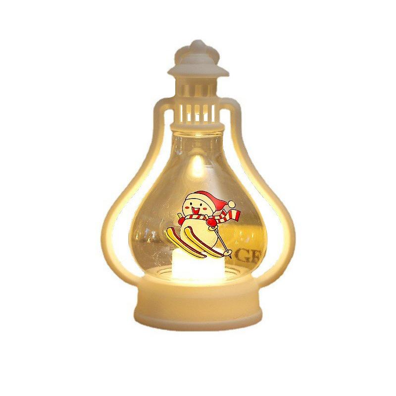 Trang trí Giáng sinh đèn LED Đèn tay trẻ em Hiển thị Cây Giáng sinh Đạo cụ sáng tạo