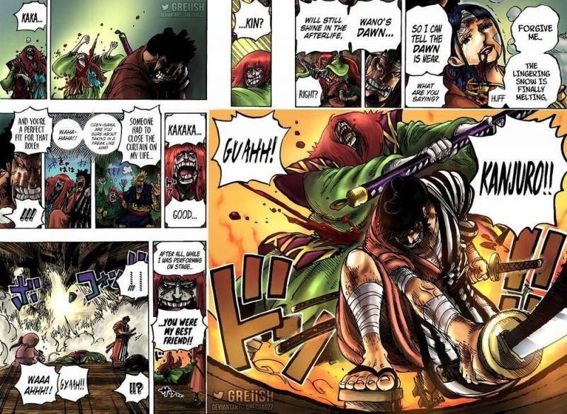 đảo hải tặc - one piece chapter 1014 15