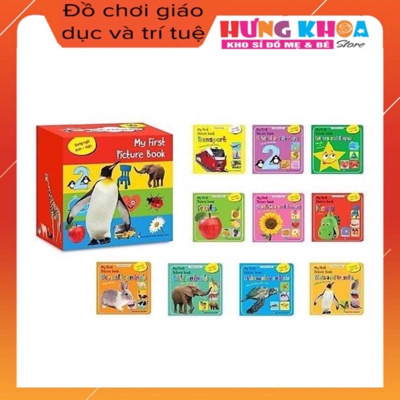 My First Picture Book - Bộ 10 Cuốn Thư Viện Hình Ảnh Đầu Tiên Cho Bé (Song Ngữ Anh Việt)