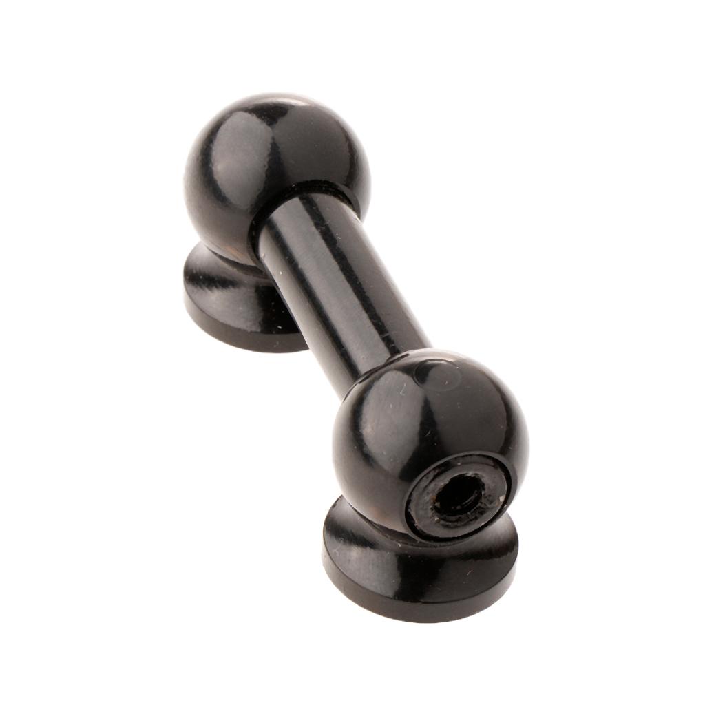 Đôi Cấp Móc Hít Chốt Giờ Móc cho Bộ Trống Bộ Precussion Phần Đen